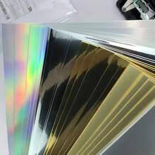 20 Sheets Metallic Silver Cardstock - A5 Size (250gsm Heavyweight), Multiple Colors Available, Mirror Silver Foil Cardboard, Suitable For Handmade Crafts, Invitations, Decorations, Scrapbooking, DIY Crafts, Card Making, Greeting Cards, Birthday Parties (Deep Gold, Holographic Silver, Light Gold, Laser Gold, Laser Silver, Red, Black, Green, Etc.) - 20 Sheets Of Cardstock - View 4