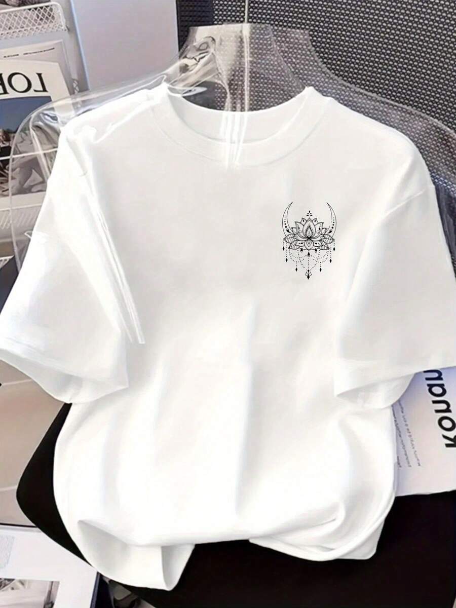 Women T-Shirts - [White] - View 1