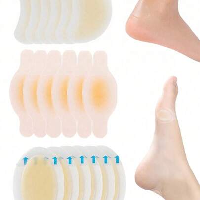 Blister Plasters, Invisible Blister Bandages, Hydrocolloid Gel Pads, Heel Protectors, Foot Care Stickers, Toe Blister Pads, Skin Protection Bandages, Breathable Plasters, Comfortable Cushion, Invisible Design, Daily Wear, For Students, Back To School, Graduation Season, For Brides, Bridesmaids, Wedding Wear, Outdoor Activities, Travel Essentials