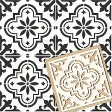 4pcs Reusable 12x12 Inch Geometric Moroccan Tile Painting Stencils - Large DIY Home Decor Templates For Walls, Floors, Furniture, Concrete Patios - Durable Plastic With Elegant Floral And Star Patterns, Suitable For Crafts, Wall Art, Home Decor, Decorative Arts, Complex Designs, High Quality Materials, Craft Supplies - Geometric Moroccan Tile Painting Template - View 5