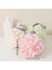 1/2/4pcs Soft Shower Mesh Foaming Sponge, Body Exfoliating Brush, Back Brush, Skin Cleansing Bubble Ball, Shower Accessories (Lanyard Randomly Selected). Suitable For Bathroom And Home Decor, Travel, Weddings, Parties, Birthdays, Gifts For Men, Parents, Friends, New Year's Gifts, And Fun Gifts.(Lanyard Randomly Selected). - Multiple Styles - View 10