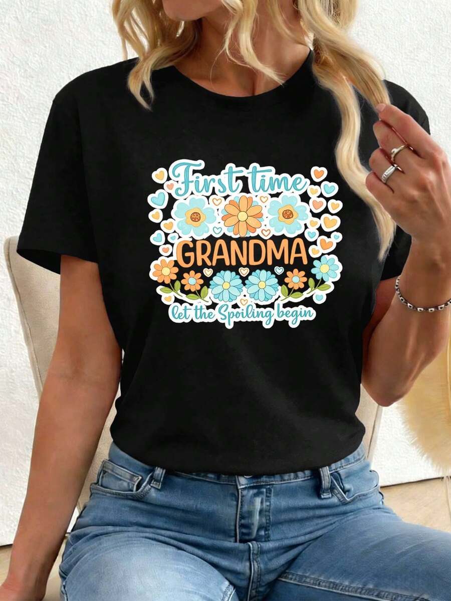 Women T-Shirts - Black - View 1