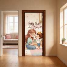 Door Cover With Mother's Day Theme - DOOR COVER 356 - View 1