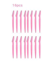 10pcs Women Eyebrow Razors, Multi-Functional Callus Remover Beauty Tools, Multi-Purpose Facial Hair Remover, Face Exfoliator, Available In Multiple Colors - Multicolor - View 10