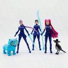 Set Koleksi 5 Figur Model Selebriti Korea, Model Karakter Game, Dekorasi Meja, Cocok untuk Dekorasi Rumah dan Kantor - MultiWarna - View 1
