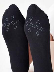 Women's Super Low-Cut Boat Socks, No Side Edges, Invisible High Heel Socks, Summer Silicone Anti-Slip Short Socks, Christmas Gift - Multicolor - View 7