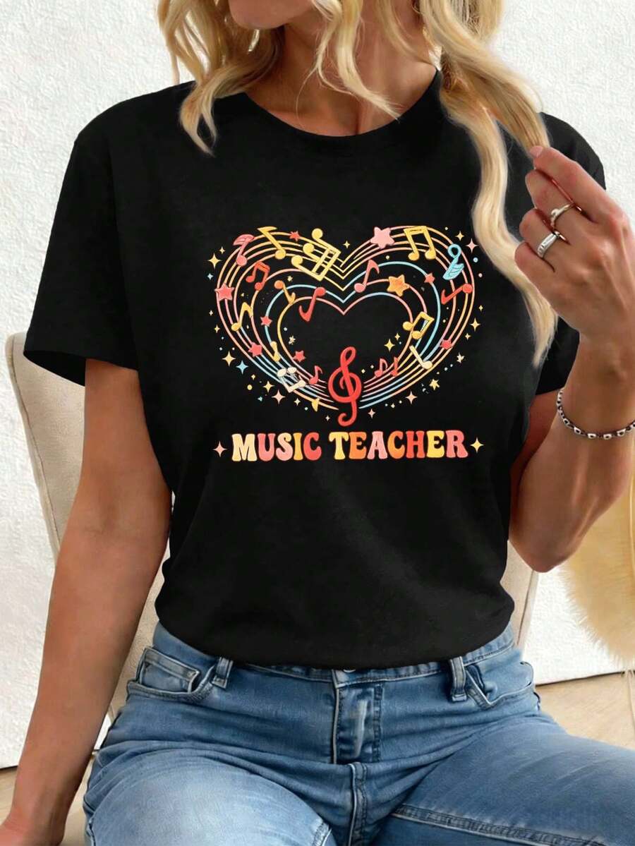 Women T-Shirts - Black - View 1
