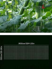 1pc Plant Climbing Net, Climbing Plant Support Net, Made Of Durable Polyester Material, Suitable For Gardening, Applicable To Cucumber, Tomato, Fruit, Vegetable, Grape, Beans And Other Vine Plants, Helps Plants Grow Healthily. - Multicolor - View 10
