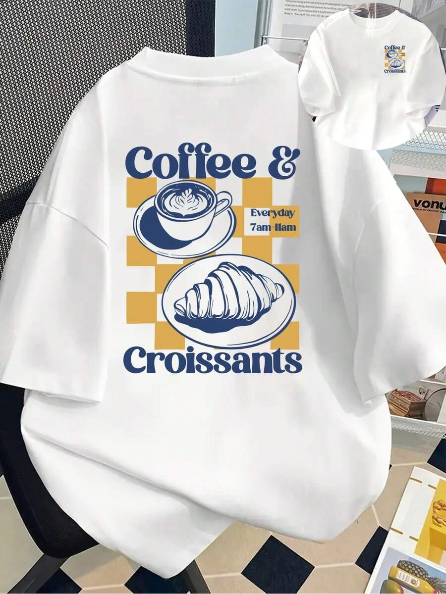 Women T-Shirts - [White] - View 1