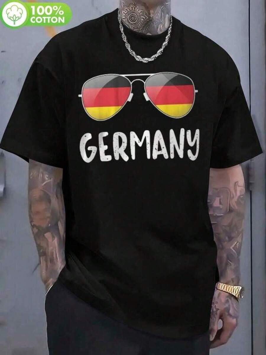 Men T-Shirts - Black - View 1