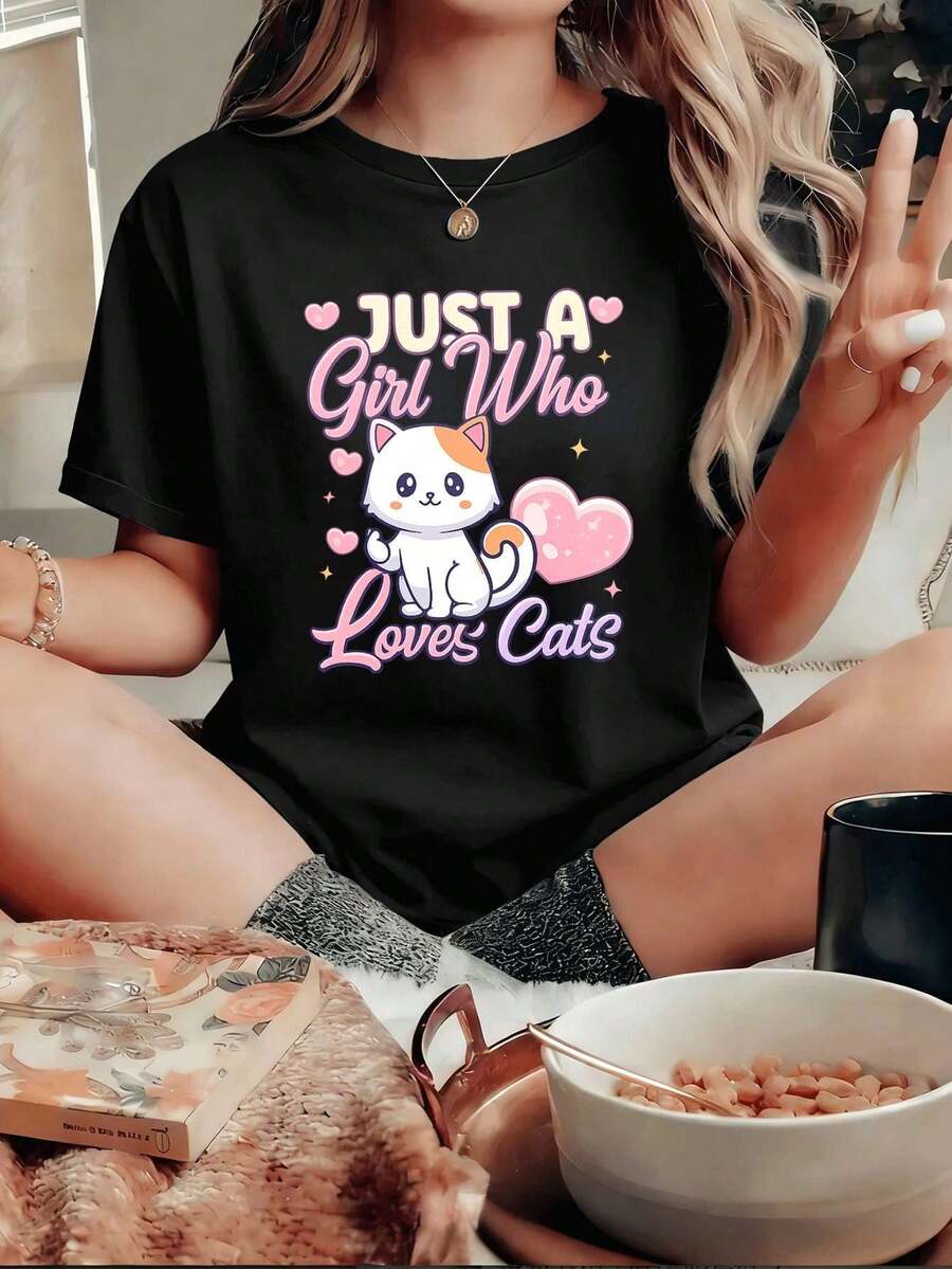 Women T-Shirts - Black - View 1