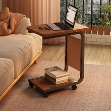 1 Rolling Side Table, Easy To Clean, Movable, Sturdy And Durable. Suitable For Placement Beside Sofas, In Bedrooms, And Usable Both Indoors And Outdoors - Multiple Specifications - View 4