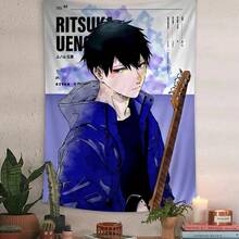 Anime Given Colorful Tapestry Wall Hanging Bohemian Wall Tapestries Mandala Wall Art Decor - z9 - 查看 12
