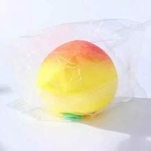 1/2pcs 2026 New Creative Peach Shaped Soft Fidget Ball, Novelty Art Piece Suitable As Party Favors Or Promotional Items, Effective For Anxiety Relief. Applicable For Outdoor Spaces And Office Environments. Innovative Relaxation Tool, Excellent Birthday Gift, Ideal For Friends, Birthday, Party - A - View 13