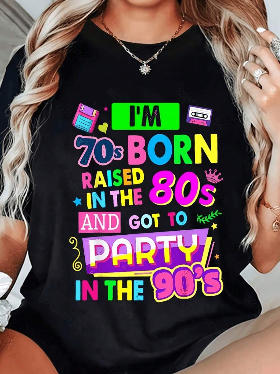 Women T-Shirts - Black - View 1
