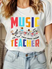 Women T-Shirts - White - View 6