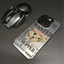 Ốp lưng điện thoại in hình One Piece Chopper, trang trí họa tiết anime, dành cho iPhone 17/17 Pro/17 Pro Max/17 Air/16/15/14/13/12/11/X Series, ốp lưng iPhone 17 Pro Max, ốp lưng iPhone 17 Pro, ốp lưng iPhone 17, chống trầy xước, chống phai màu, The Girlfriend - màu đen - Xem 9