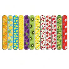Vòng vỗ tay chủ đề trái cây - Dưa hấu, chanh, dâu tây, chuối, khế, thích hợp cho các hoạt động ở trường học. - Nhiều màu - Xem 6