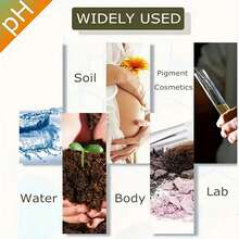 80/160 Strips PH.1-14 Universal PH Test Paper, For Testing Water Quality, And Soil, For Water Soil Testing - Multicolor - View 7