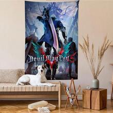 Game  Anime Tapestry Hippie Flower Wall Carpets Dorm Decor Cheap Hippie Wall Hanging - z4 - 查看 8