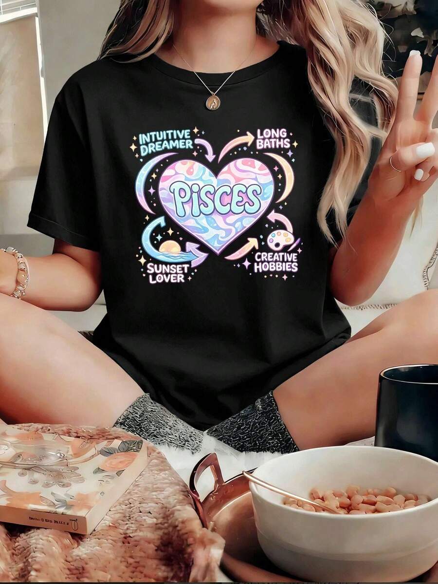 Women T-Shirts - Black - View 1