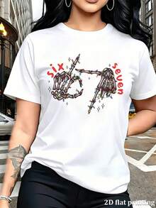 Women T-Shirts - White - View 2