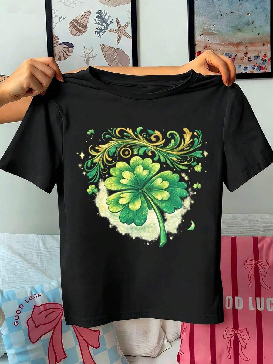 Women T-Shirts - Black - View 1