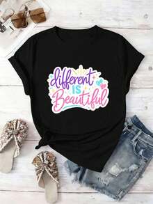 Women T-Shirts - Black - View 2