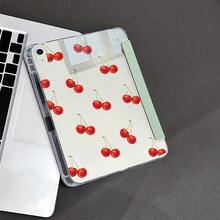 1 Ốp lưng máy tính bảng in hình quả anh đào đỏ, tương thích với iPad thế hệ thứ 10 10.9 inch 2022 / Air 13 (M3 2025) / Air 11 (M3 2025). Tương thích với SAMSUNG, , Oppo Pad, Matepad, Vivo Pad, Honor Pad. - Nhiều màu - Xem 9