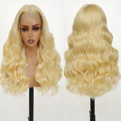 Bye-Bye Knots Wig 7x5 Glueless Pre Cut Lace Closure Wig & 13x4 Pre-Everything™ Lace Front 3D Body Wave Wig Real Ear To Ear Lace Fit Better Pre Bleached Put On And Go Glueless Human Blended Hair Wig 200% Density