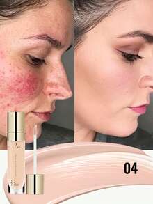 Pudaier Full Coverage Moisturizing Liquid Concealer - Long-Lasting Waterproof And Sweat-Resistant Formula, With Precision Concealer Brush Head For Accurate Application - 09 - View 4