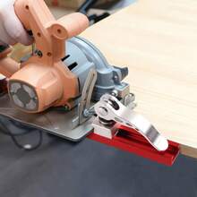 1 Pieza de Guía de Riel para Sierra Circular, Base de Corte Ajustable de Precisión para Trabajos en Madera, Guía de Corte y Fresado - 240 - Ver 5