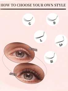 240 chiếc/hộp, độ cong C/D/L/M/L+, độ dày 0.07mm, 5D, thân mảnh nhọn, dạng chùm mi giả làm sẵn, tự làm mi giả tạo vẻ tự nhiên, mềm mại, siêu nhẹ, phù hợp cho cuộc sống hàng ngày, tiệc tùng và lễ hội âm nhạc, mi giả được cấy ghép thủ công. - màu đen - Xem 3