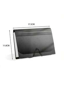 Hộp đựng hồ sơ 13 ngăn có thể mở rộng, cỡ A6, chất liệu PP, hộp lưu trữ trong suốt có thể gập lại, tông màu Macaron & trầm, chống thấm nước và chống bám bẩn, đồ dùng văn phòng, hóa đơn, túi đựng quà tặng nhỏ. - Mảnh duy nhất - Xem 5