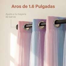 Curtains - Purple Pink - View 5