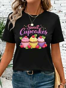 Women T-Shirts - Black - View 1