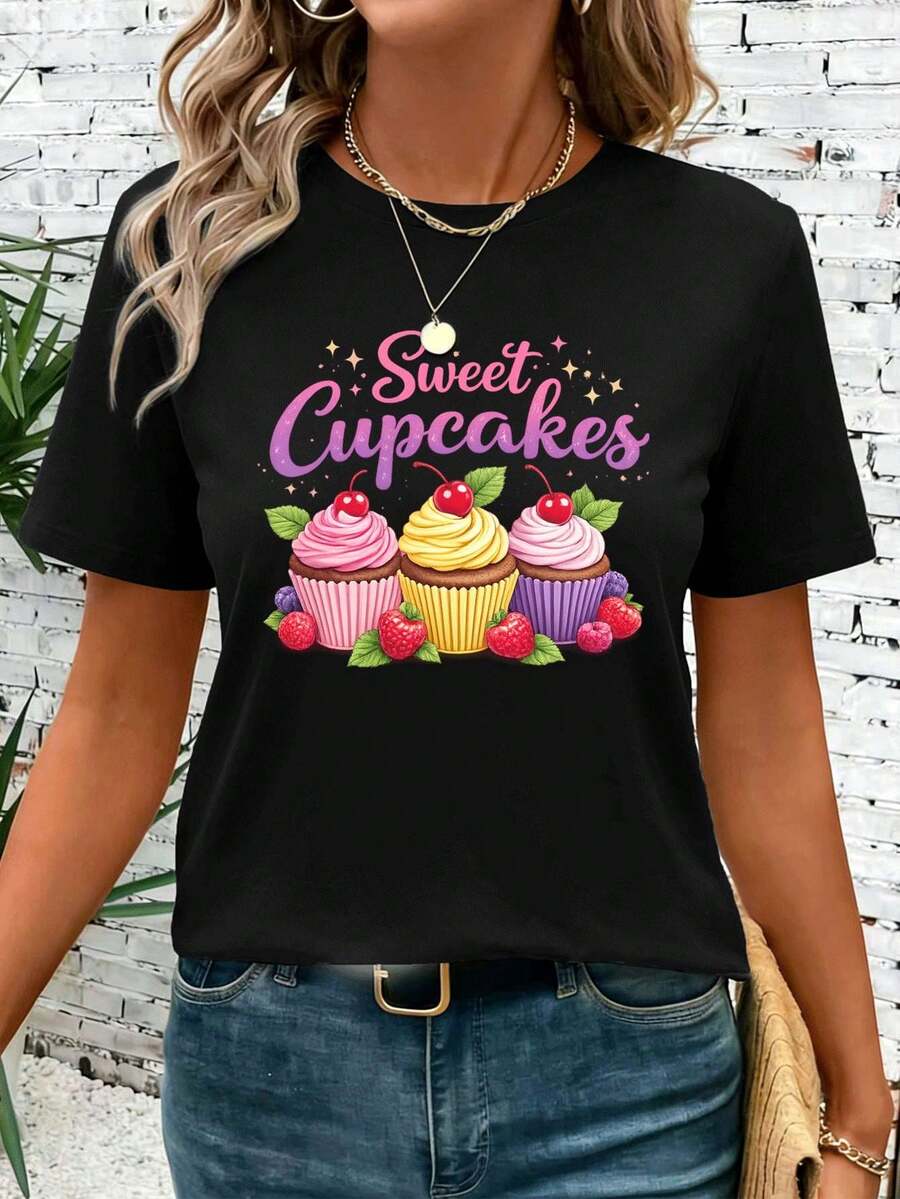 Women T-Shirts - Black - View 1