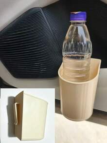 Universal Car Door Cup Holder, Back Clip Mounted Storage Bin, Fit For Electric Vehicles & Cars, Multi-Function Drink Rack Organizer For Phone, Coffee Cups, Small Items - Multicolor - View 10