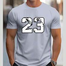 Men's Classic Short-Sleeve T-Shirt 30.1 Summer - 灰色 - 查看 1