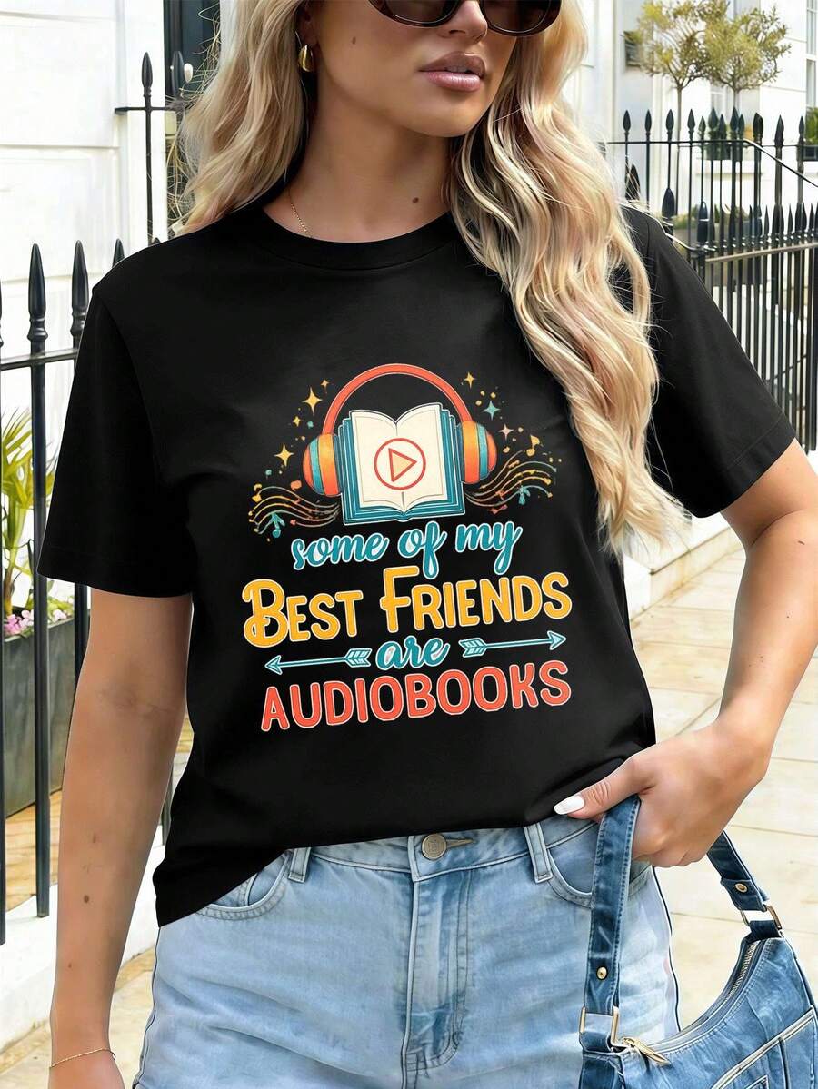 Women T-Shirts - Black - View 1