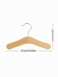 Customized Personalized Name Wooden Clothes Hanger, Suitable For Wedding Dress, Groom's Suit And Daily Use, Non-Slip - Multicolor - View 5