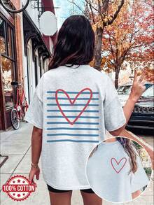 Women T-Shirts - [White] - View 8