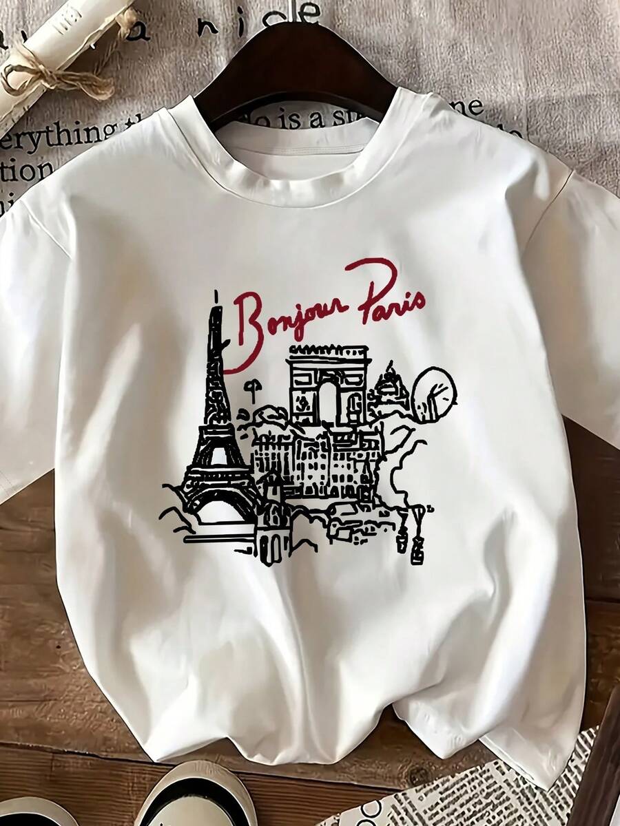 Women T-Shirts - [White] - View 1