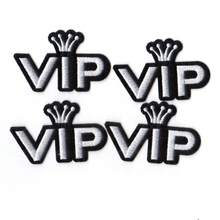 Miếng vá hình vương miện thêu VIP - Có thể ủi, may, dùng để trang trí túi xách, quần áo và các sản phẩm thủ công DIY - Bền, màu sắc sống động. - Phiên bản ủi - Xem 15