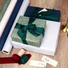 1 Roll Large Size Wrapping Paper, Practical Gift Packaging Paper For Valentine's Day, Birthday, Business Events, Minimalist Design (Excluding Ribbon, Only Wrapping Paper Included) - Gift Paper - View 4