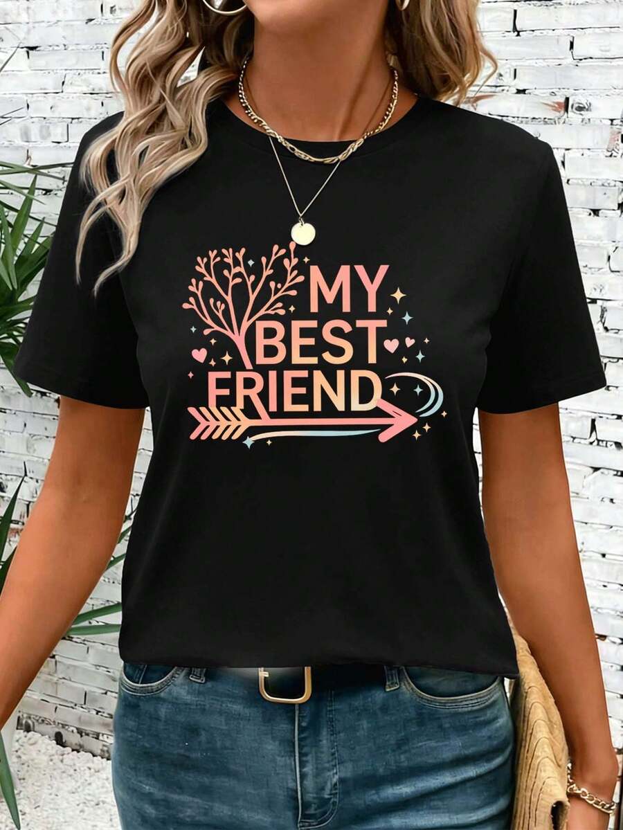 Women T-Shirts - Black - View 1