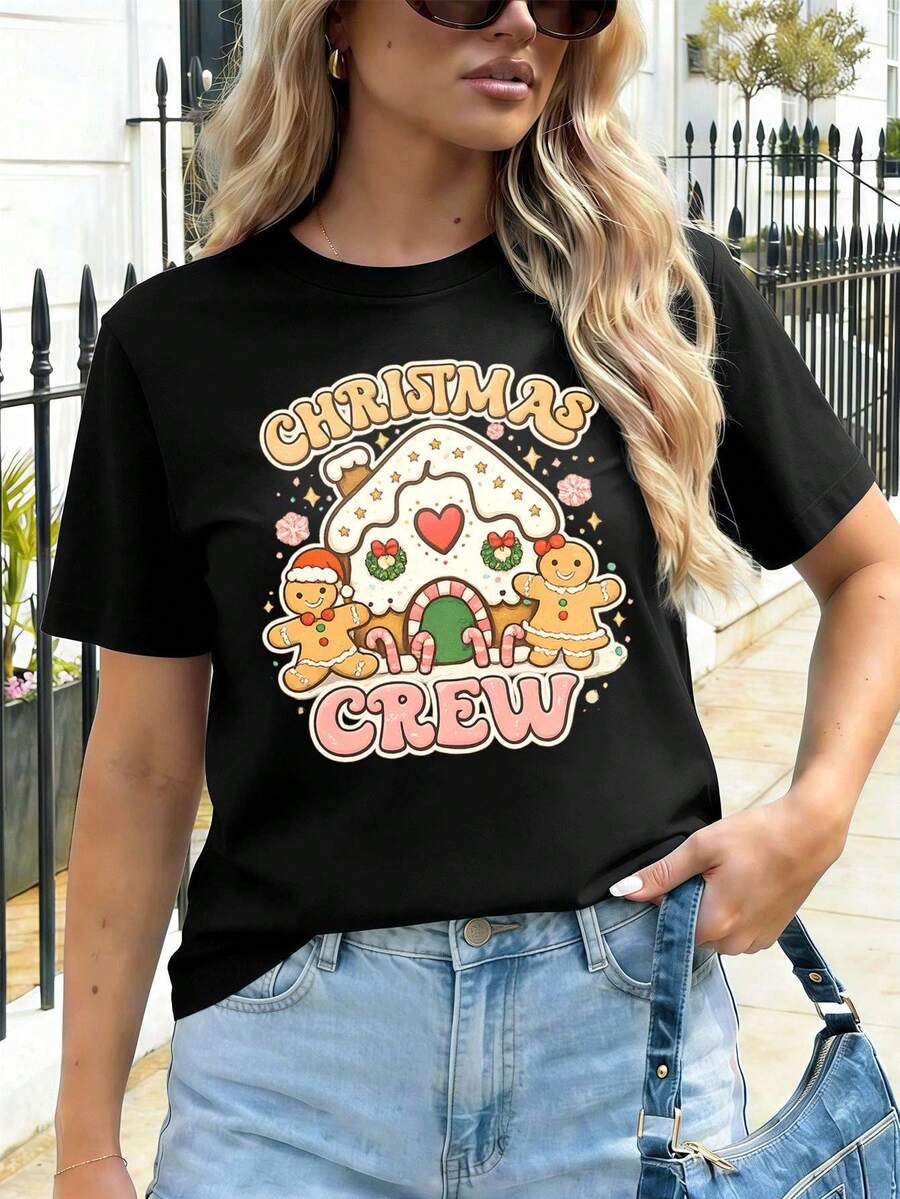 Women T-Shirts - Black - View 1