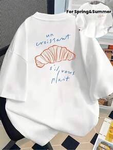 Women T-Shirts - [White] - View 7