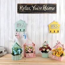 Vintage Metal Tin Sign Featuring The Words "Relax, You're Home"-Perfect For Rustic Decor In Your Home, Bar, Cafe, Or Garage. Makes A Great Gift For Holidays Or Housewarmings. Easy To Hang, Measuring 4 X 16 Inches, It Adds A Charming Touch To Any Room - A - View 7
