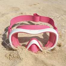 Máscara de buceo sin marco ajustable con protección nasal, equipo de deportes acuáticos - Multicolor - Ver 8